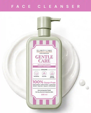 Gentle Care Face Cleanser with 0.75% Alpha-Arbutin & 2% Fruit AHA - 200 ml