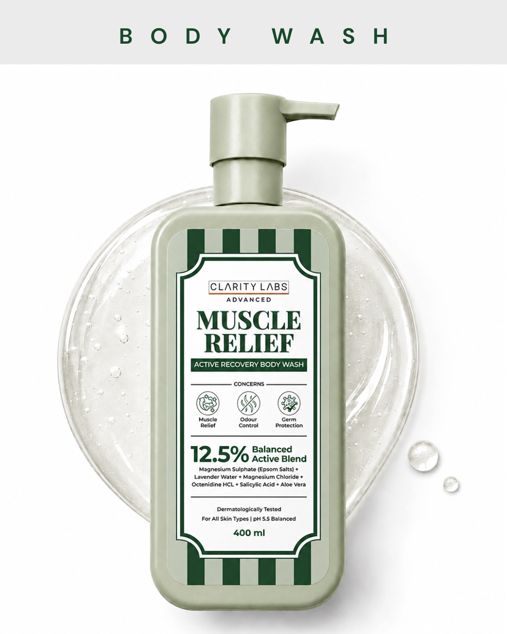 Muscle Relief Active Recovery Body Wash