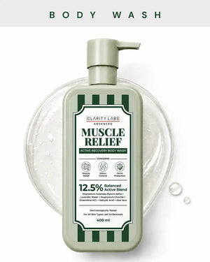 Muscle Relief Body Wash with 5% Magnesium Salts & 4% Magnesium Chloride - 400 ml