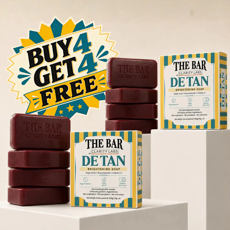 DeTan Brightening Soap - Pack of 4 × 2