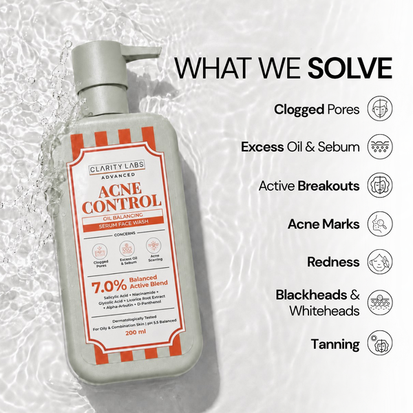 Acne Control Oil Balancing Serum Face Wash