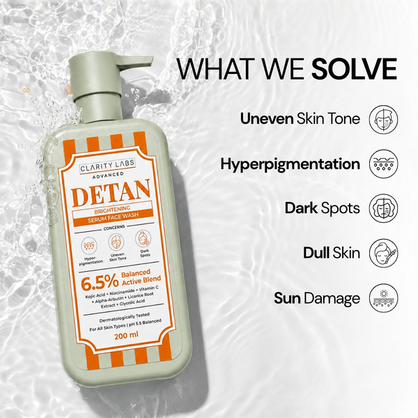 DeTan Brightening Serum Face Wash