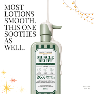 Muscle Relief Body Lotion with 10% Magnesium Chloride & 2% Magnesium Salts - 200 ml