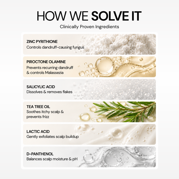 Anti-Dandruff Flake Control Conditioning Shampoo
