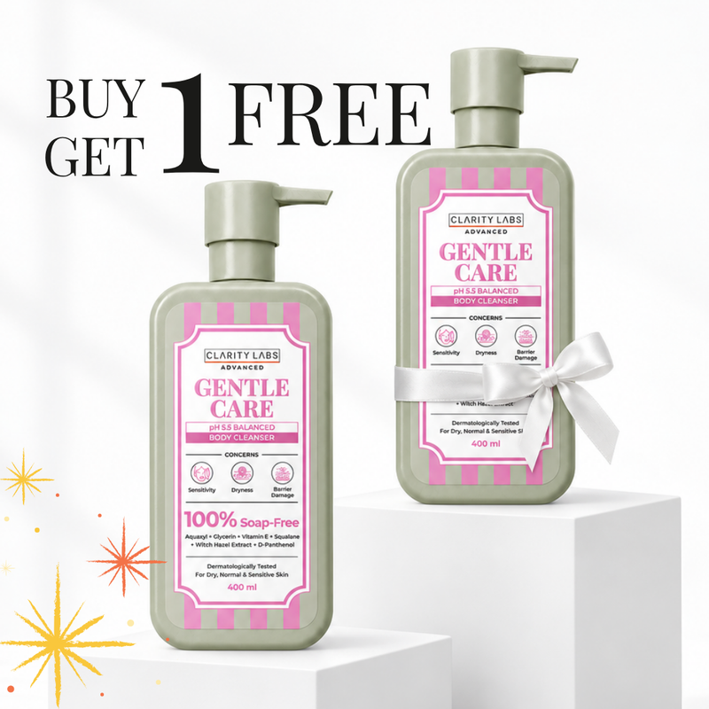 Gentle Care Body Cleanser | pH 5.5 Soap-Free Body Cleanser for Sensitive & Dry Skin - 400 ml