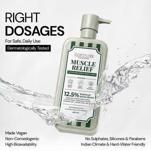 Muscle Relief Body Wash with 5% Magnesium Salts & 4% Magnesium Chloride - 400 ml