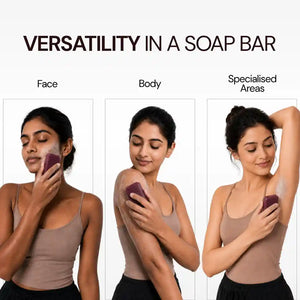 DeTan Brightening Soap with 1.5% Kojic Acid & 1% Niacinamide | Pack of 4