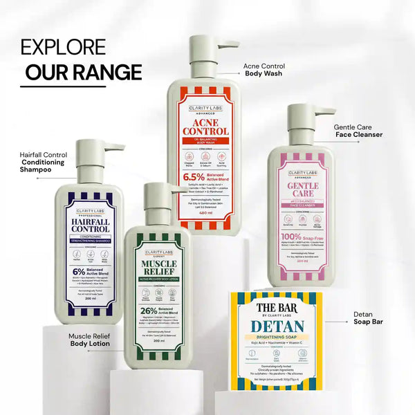 Hairfall Control Shampoo with 1% Saw Palmetto & 0.5% Biotin for Thinning & Breakage - 200 ml