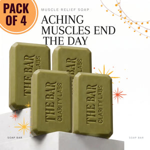 Muscle Relief Soap Pack of 4