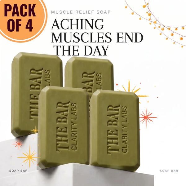 Muscle Relief Soap Pack of 4